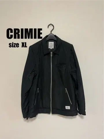 CRIMIE 클라이미 블루종 자켓 블랙 XL