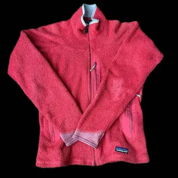 patagonia 플리스 자켓 빨간색