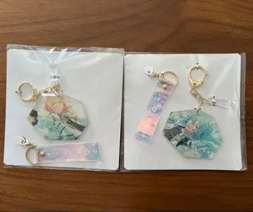 앙스타 9th 기념일 프래그먼트 키링 에이치 와타루 2점