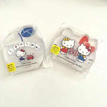 헬로키티 글리터 아크릴 스탠드 2개 세트