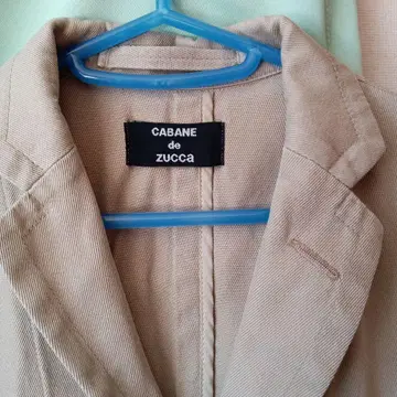 CABANE de zucca 베이지 테일러드 자켓