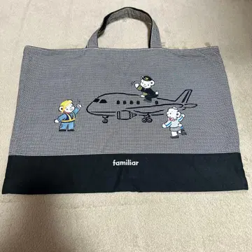 ANA 한정판 파미리아 familiar 레슨 토트백 비행기