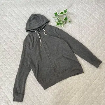 [ LL ] 새상품급 후드티 겉옷 심플 오샤레 지퍼 후드티