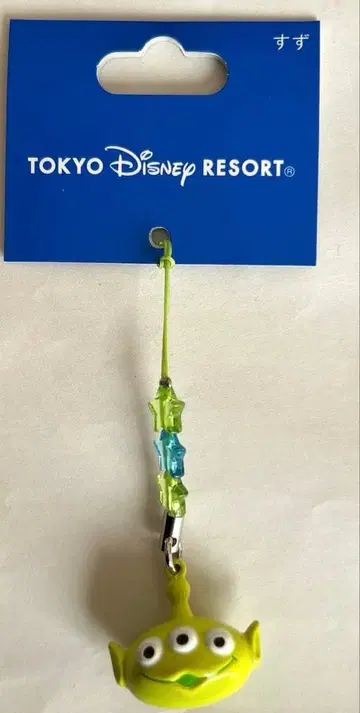 토이스토리 그린맨 방울 달린 스트랩