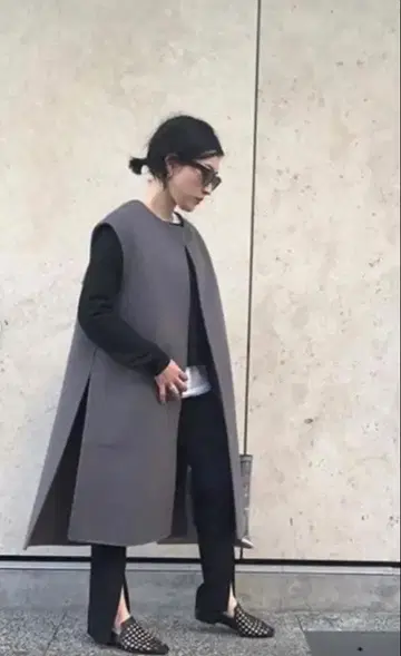 Yonfa 핸드메이드 울 베스트