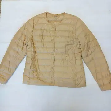 UNIQLO 울트라 라이트 다운 베이지 L