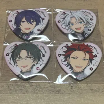 앙스타 스타포니 캔뱃지 홍월