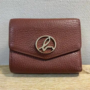 아네스베 agnes b. 접이식 지갑 브라운