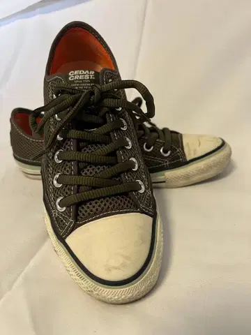 CEDAR CREST 메쉬 브라운 스니커즈 25cm