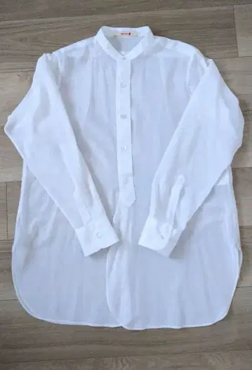 BACCA 밴드 카라 셔츠