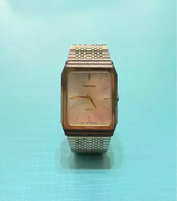 TORNADO 쿼츠 손목시계 실버 정크제품