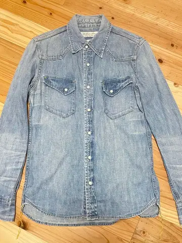 레미레리프 데님 셔츠