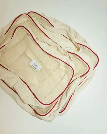 CLANE 메쉬 트래블 파우치 2세트