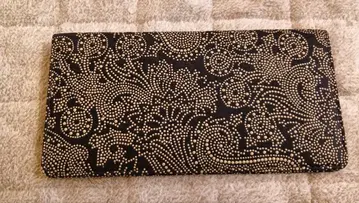 인덴트 장지갑 페이즐리 무늬