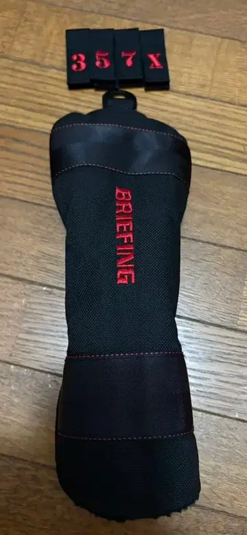 BRIEFING TL 골프헤드커버 페어웨이 우드용 블랙