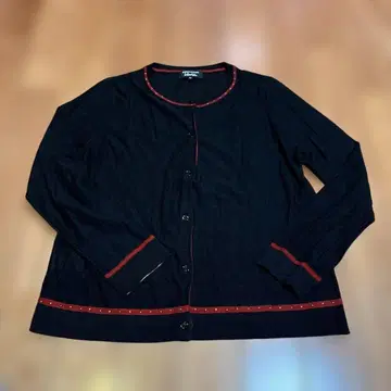 소니아 리키엘 울 혼방 가디건 40