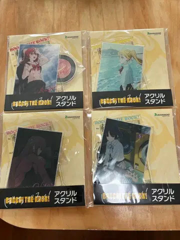 봇치 더 록! 아크릴 스탠드 4개 세트