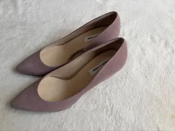 오데뜨 앤 오딜 모브 컬러 포인트 펌프스