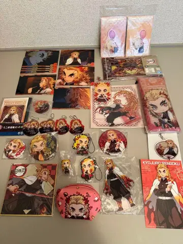 렌고쿠 쿄쥬로 굿즈 세트 귀멸의 칼날