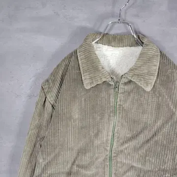 코듀로이 보아 자켓 블루종 구제 의류 M 상당