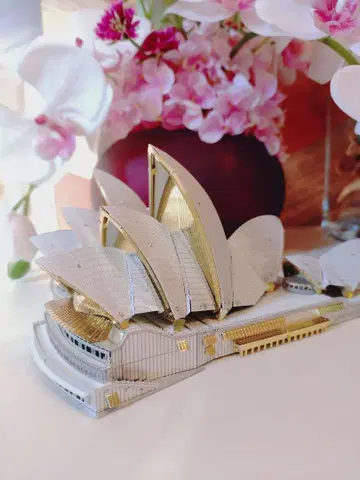 [완성품] 오페라 하우스 [시드니 유명 건축물] [3D 메탈 퍼즐]