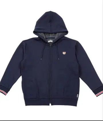 PJ 로고 쭈리 기모 후드티 M 사이즈