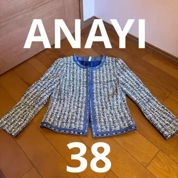 ANAYI 노카라 트위드 자켓 38