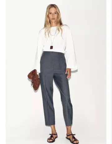 [ 스테디셀러 ] ZARA 하이웨스트 팬츠