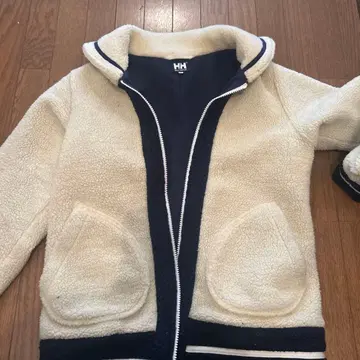 Helly Hansen 플리스 자켓 M 크림/네이비