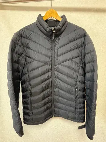 MILLET 밀레 라이트 다운 자켓 남성용 L 블랙 경량