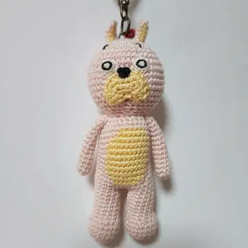 복숭아색 우사히 전신 아미구루미 (미사용품)