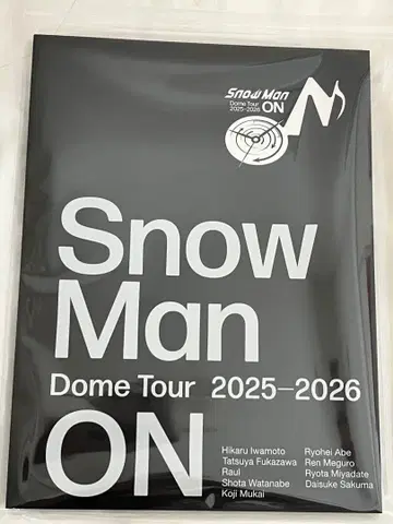 SnowMan ON 돔 투어 팜플렛