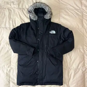 THE NORTH FACE 다운 자켓 블랙 퍼 포함