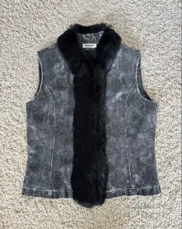 HIROKO BIS 퍼 베스트 그레이