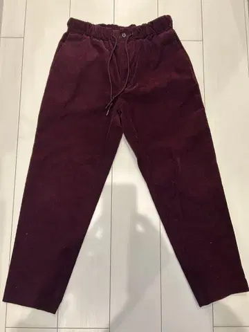 JOURNAL STANDARD 코듀로이 팬츠 다크 레드 퍼플 M