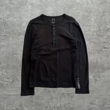ARMANI EXCHANGE 헨리넥 블랙