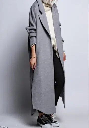 택 포함 새상품 안티카 롱 코트