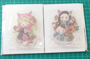 귀멸의 칼날 할로윈 아크릴 스탠드 칸로지 미츠리 카마도 네즈코