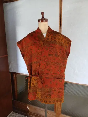 HI-27 기모노 리메이크 소매 없는 사부이