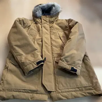 H&M 후드 부착 코트 아우터 자켓