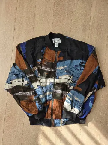 GOOUCH 실크 블루종 L 사이즈