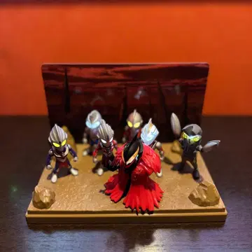 컨버지 울트라맨 울트라 라이트 스테이지 황야의 결전편 세트