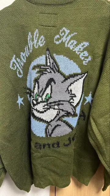 톰과 제리 니트 L 사이즈