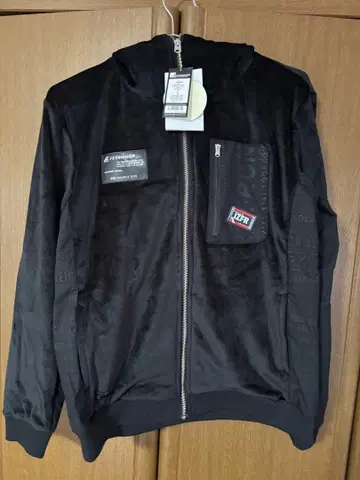 I'Z FRONTIER 블랙 후드티 L 사이즈