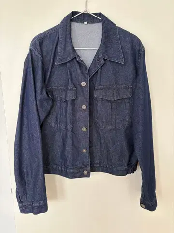 MUJI Labo 와시콘 데님 자켓 XL