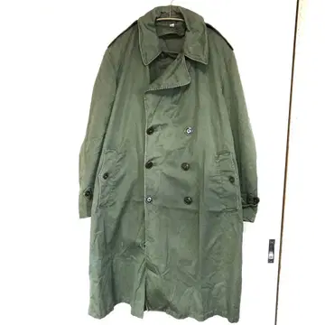 50s US ARMY 밀리터리 오버 트렌치코트 M