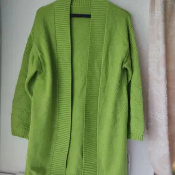 택 포함 새상품 토벨 오픈 프론트 가디건