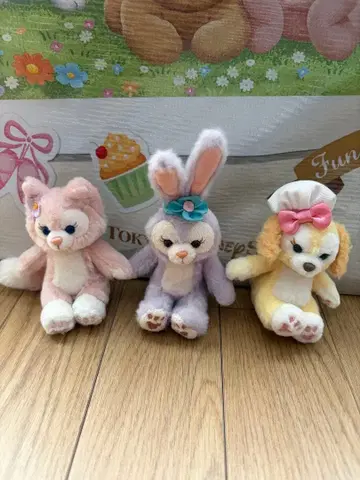 봉제 인형 스트랩 (쿠키앤, 스텔라루, 리나벨)