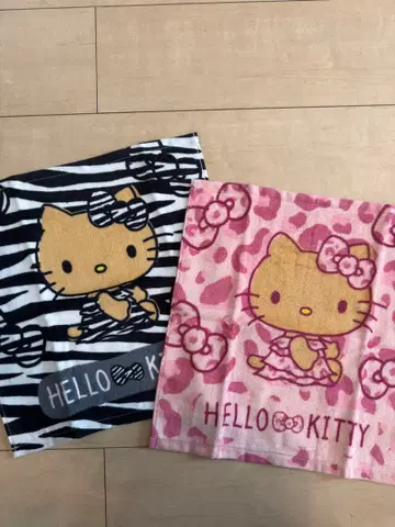 Hello Kitty 타월 2장 세트 시마무라 일광화상 키티