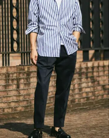 브리티시 메이드 포츠머스 팬츠 L 블랙